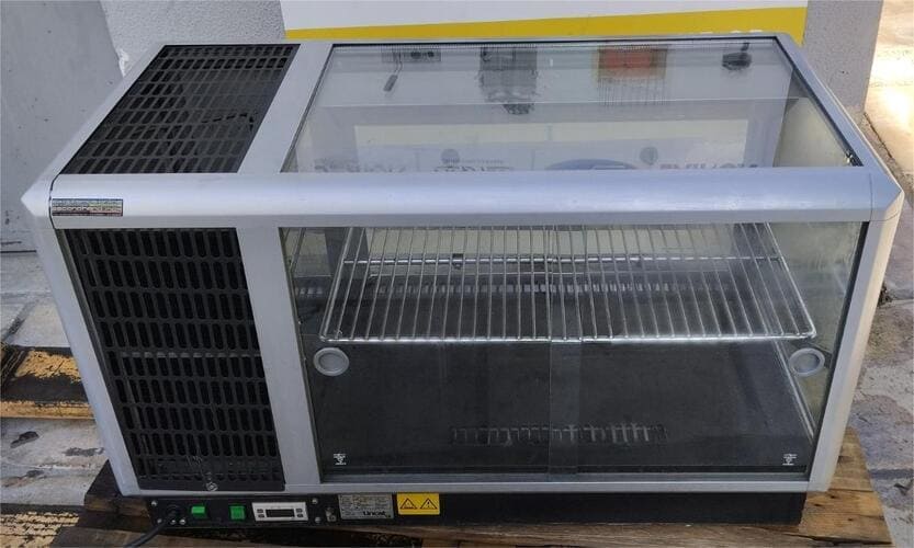 Βιτρίνα Ψυχόμενη Επιτραπέζια Διπλής Όψης 100x50x58Cm Μεταχειρισμένη